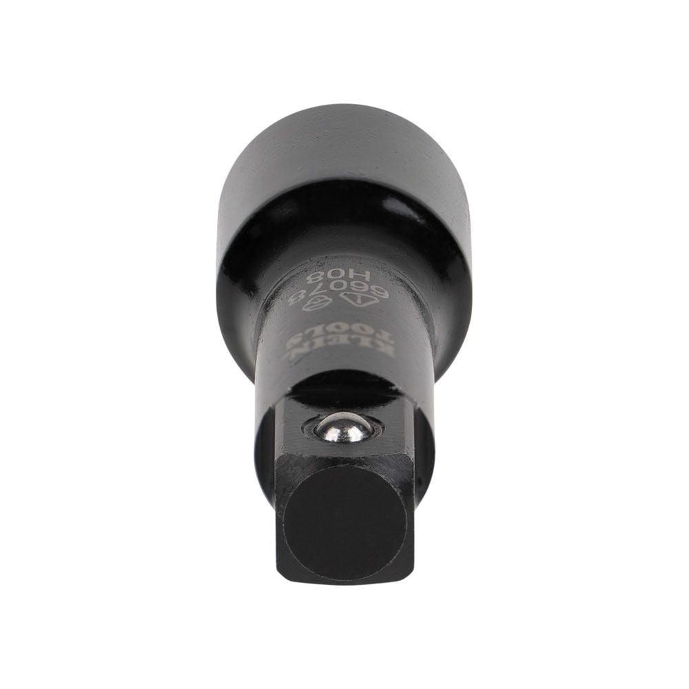 Klein Tools 66078 Flip Impact Socket Adapter, Large, 1/2 to 1/2-Inch - Edmondson Supply