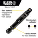 Klein Tools 66079 Flip Impact Socket Adapter, Small, 1/4 to 1/4-Inch - Edmondson Supply
