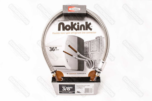 RectorSeal 66733 NoKink 3/8" x 3' Flexible Refrigerant Line Connector - Edmondson Supply