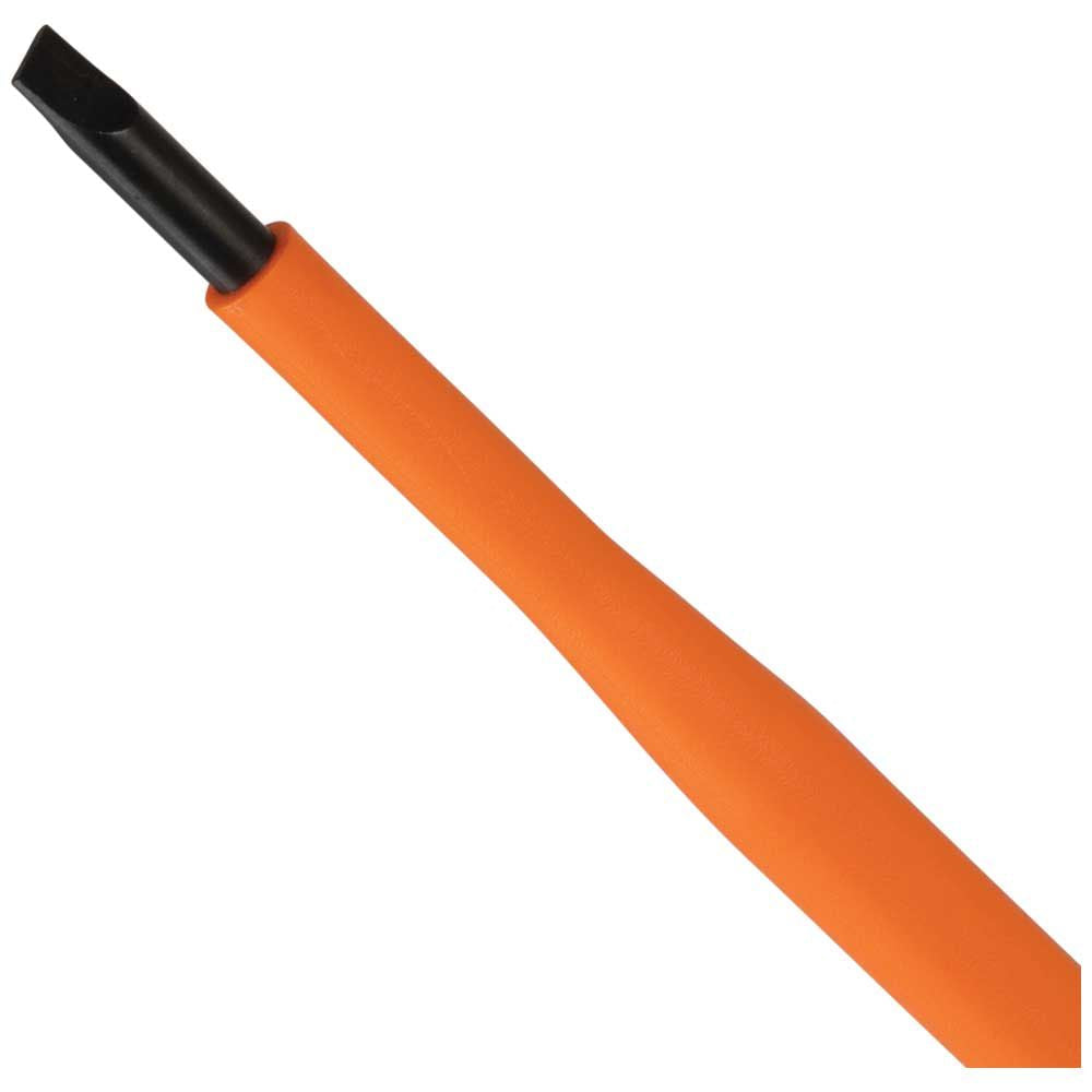 Klein Tools 6816INS Insulated Screwdriver, 3/16-Inch Cabinet Tip, 6-Inch Round Shank - Edmondson Supply