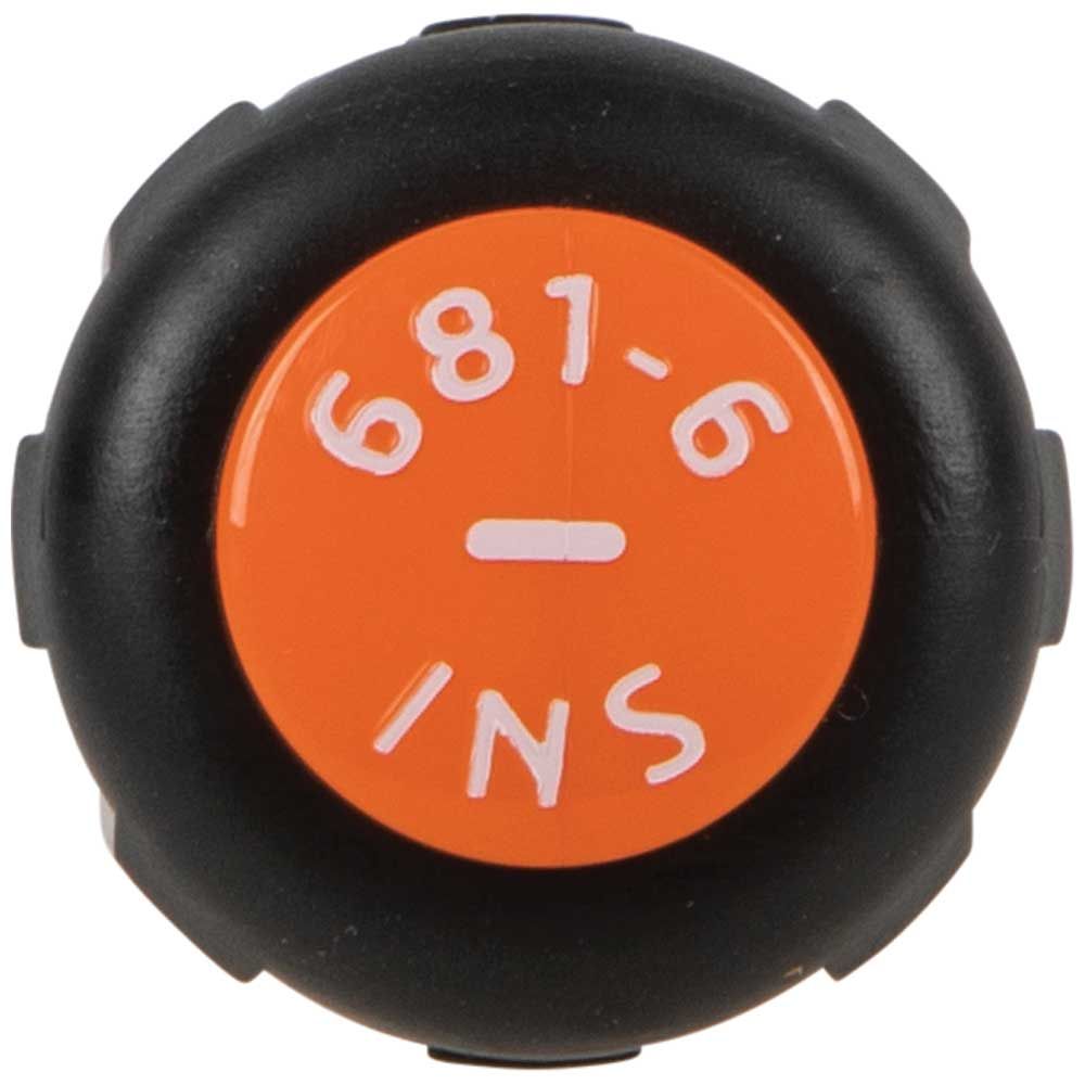 Klein Tools 6816INS Insulated Screwdriver, 3/16-Inch Cabinet Tip, 6-Inch Round Shank - Edmondson Supply