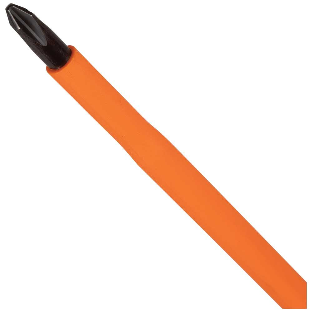 Klein Tools 6836INS Insulated Screwdriver, #2 Phillips Tip, 6-Inch Round Shank - Edmondson Supply