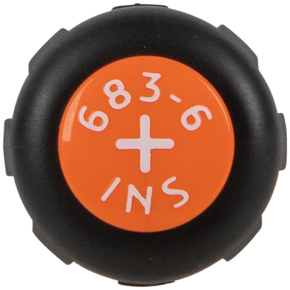 Klein Tools 6836INS Insulated Screwdriver, #2 Phillips Tip, 6-Inch Round Shank - Edmondson Supply