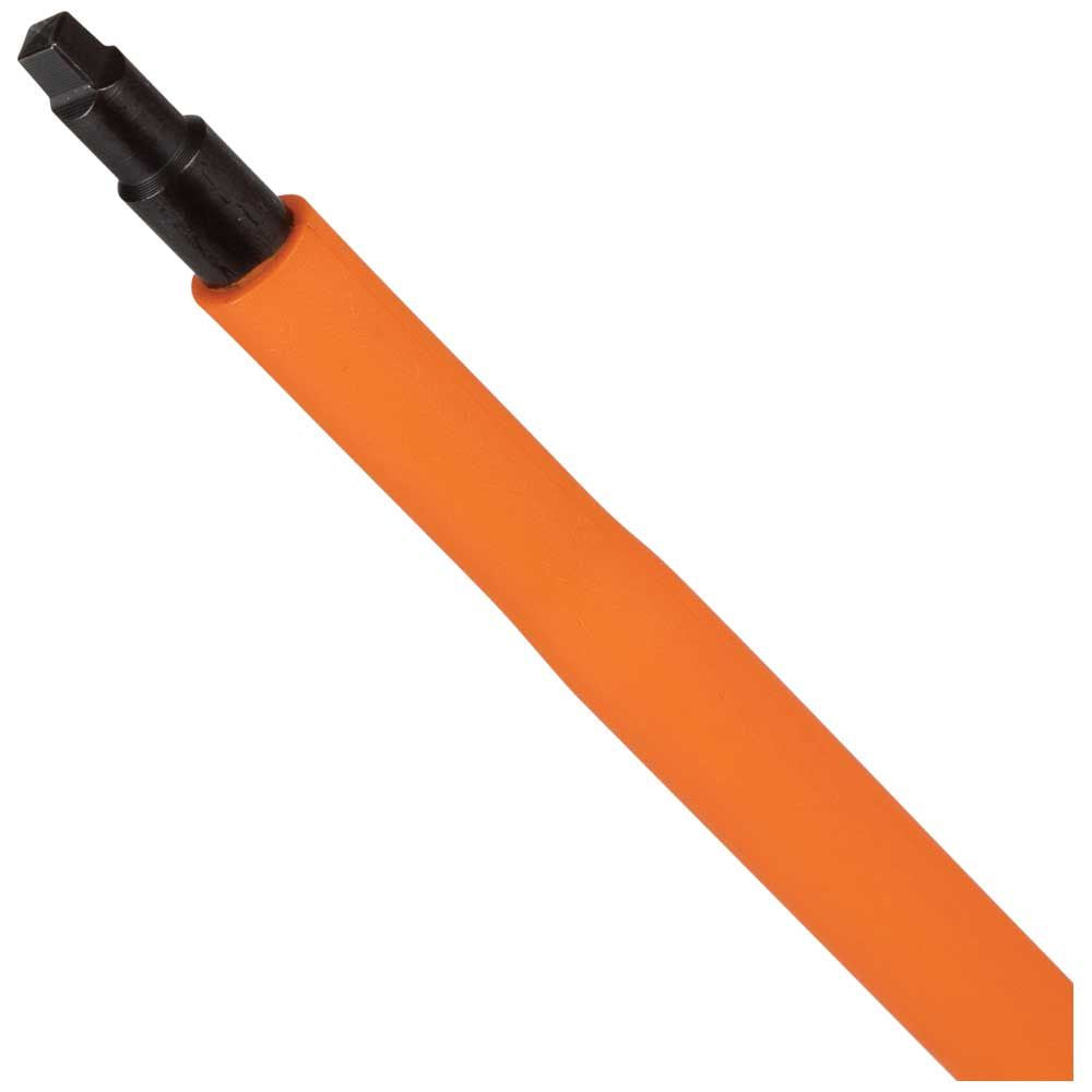 Klein Tools 6846INS Insulated Screwdriver, #2 Square, 6-Inch Round Shank - Edmondson Supply