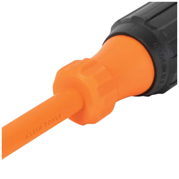 Klein Tools 6846INS Insulated Screwdriver, #2 Square Tip, 6-Inch Round Shank