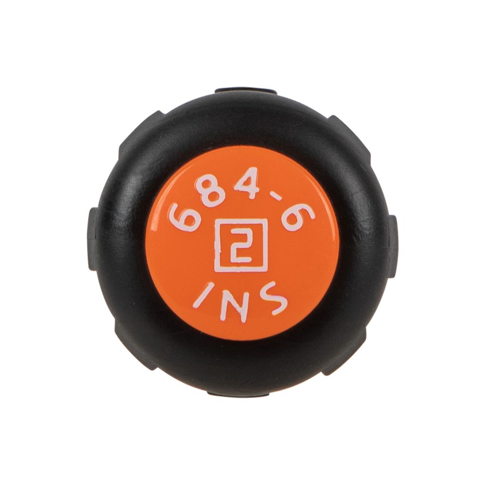 Klein Tools 6846INS Insulated Screwdriver, #2 Square, 6-Inch Round Shank - Edmondson Supply
