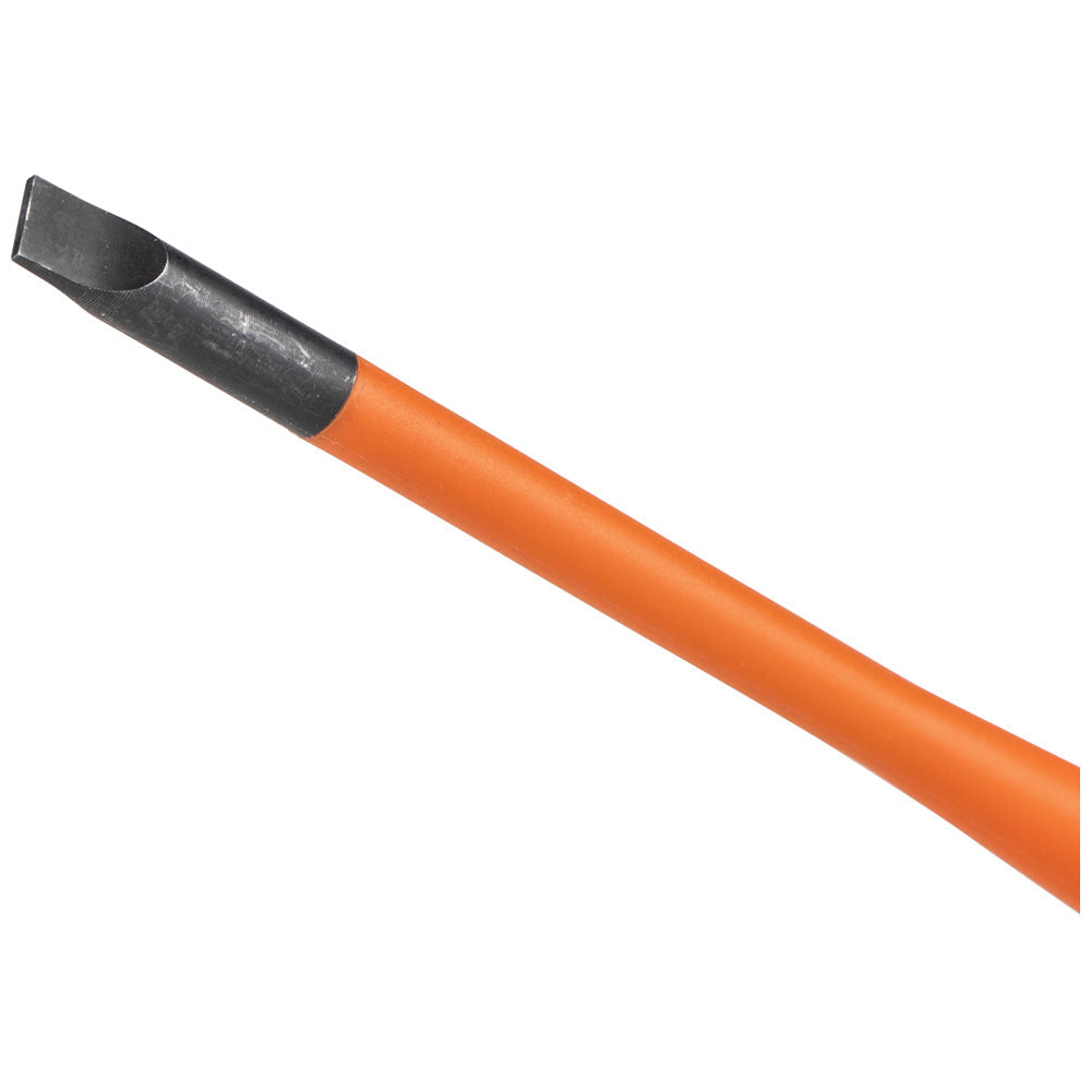 Klein Tools 6916INS Slim-Tip Insulated Screwdriver, 3/16-Inch Cabinet, 6-Inch Round Shank - Edmondson Supply
