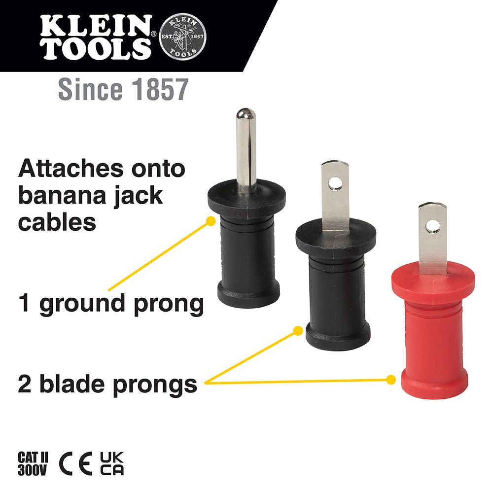 Klein Tools 69360 Alligator Clips and Outlet Tabs - Edmondson Supply
