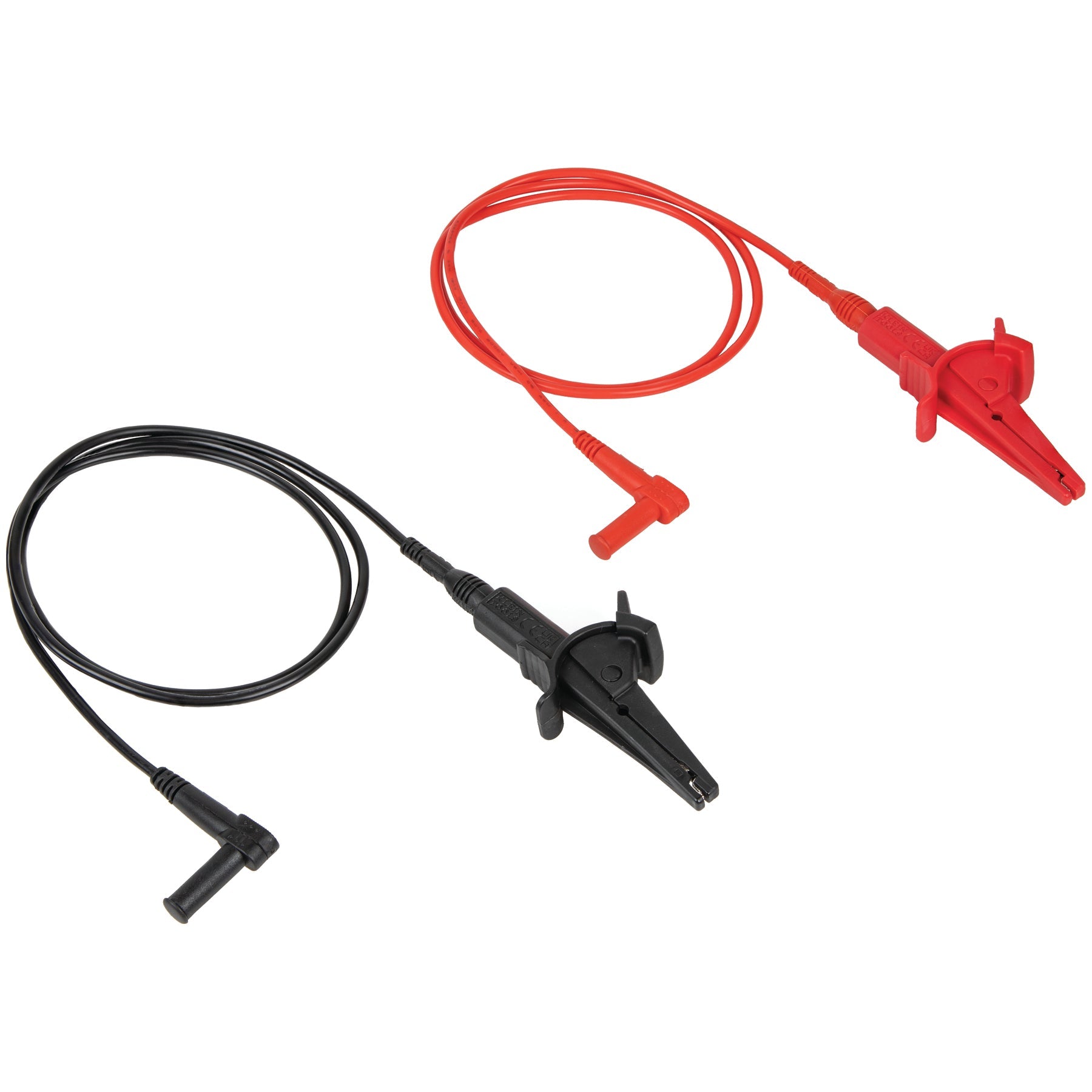 Klein Tools 69381 Heavy-Duty Alligator Clip Test Leads, 3-Foot - Edmondson Supply