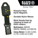 Klein Tools 69417 Rare Earth Magnetic Meter Hanger, with Strap - Edmondson Supply