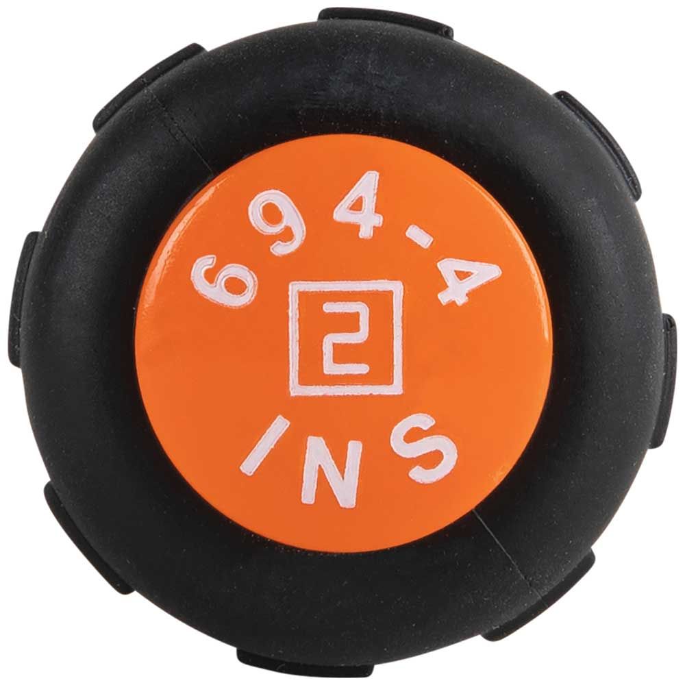 Klein Tools 6944INS Slim-Tip 1000V Insulated Screwdriver, #2 Square, 4-Inch Round Shank - Edmondson Supply