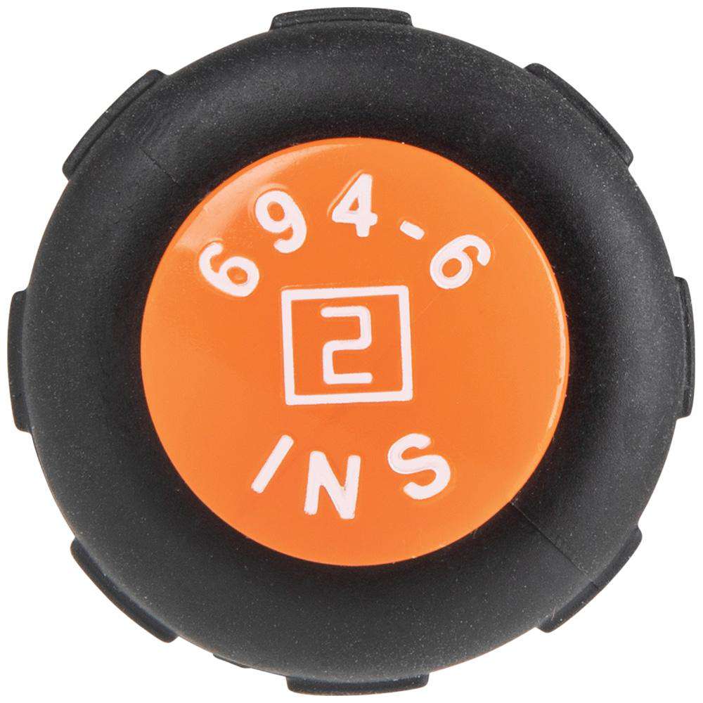Klein Tools 6946INS Slim-Tip 1000V Insulated Screwdriver, #2 Square, 6-Inch Round Shank - Edmondson Supply