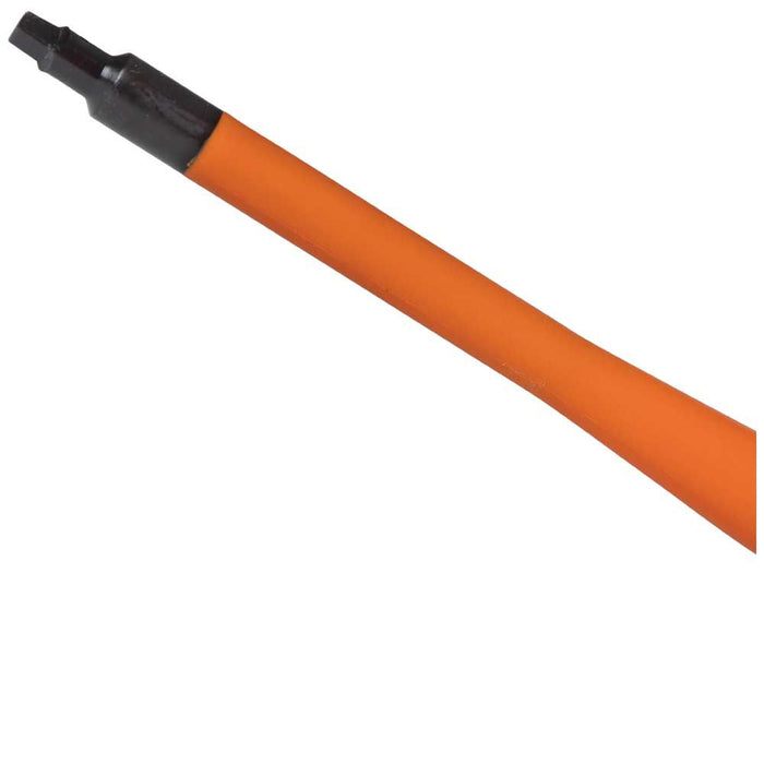 Klein Tools 6984INS Slim-Tip 1000V Insulated Screwdriver, #1 Square, 4-Inch Round Shank