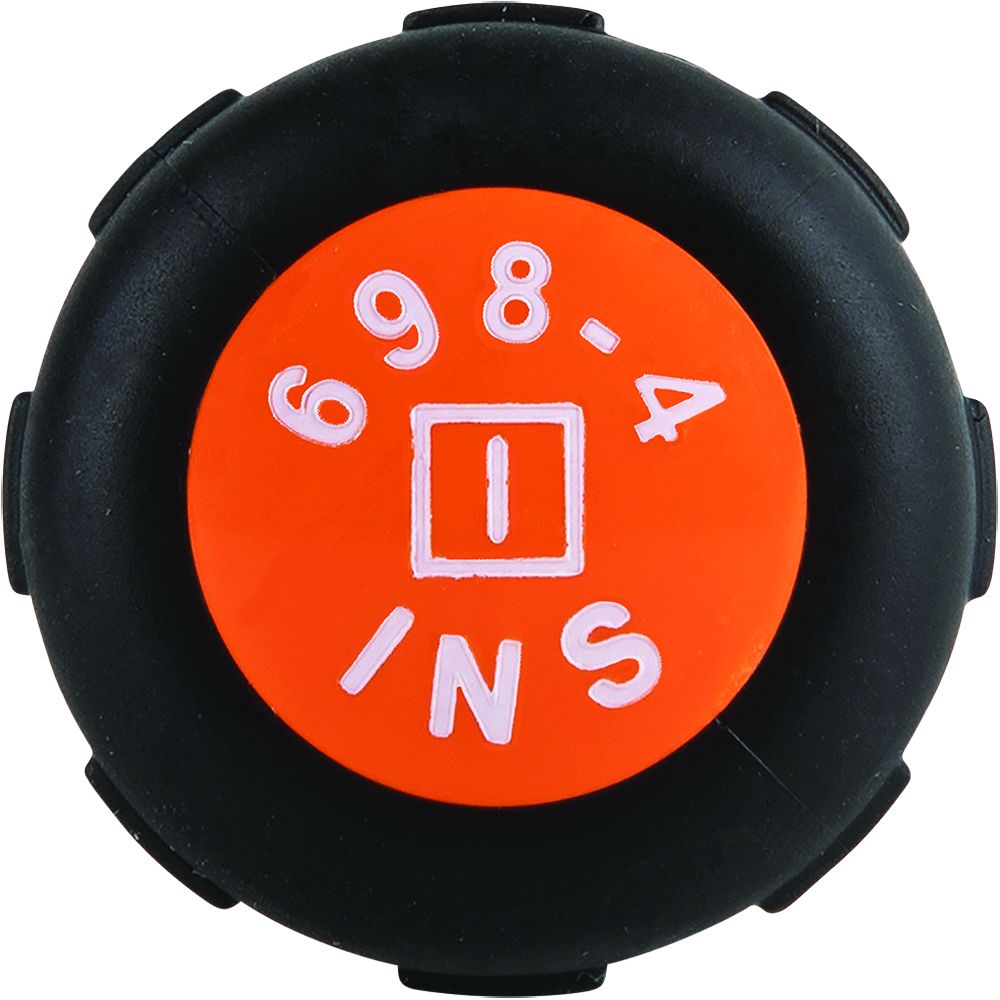 Klein Tools 6984INS Slim-Tip 1000V Insulated Screwdriver, #1 Square, 4-Inch Round Shank - Edmondson Supply