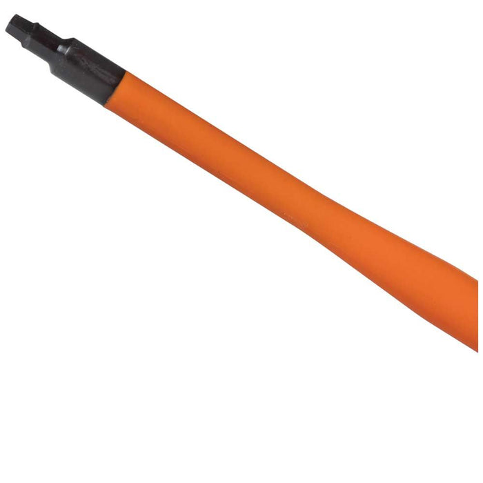 Klein Tools 6986INS Slim-Tip 1000V Insulated Screwdriver, #1 Square, 6-Inch Round Shank
