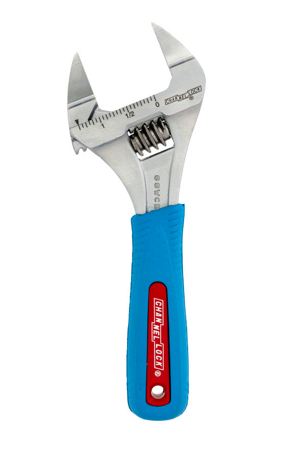 Channellock 6SWCB 6-Inch CODE BLUE® WIDEAZZ® Slim Jaw Adjustable Wrench - Edmondson Supply