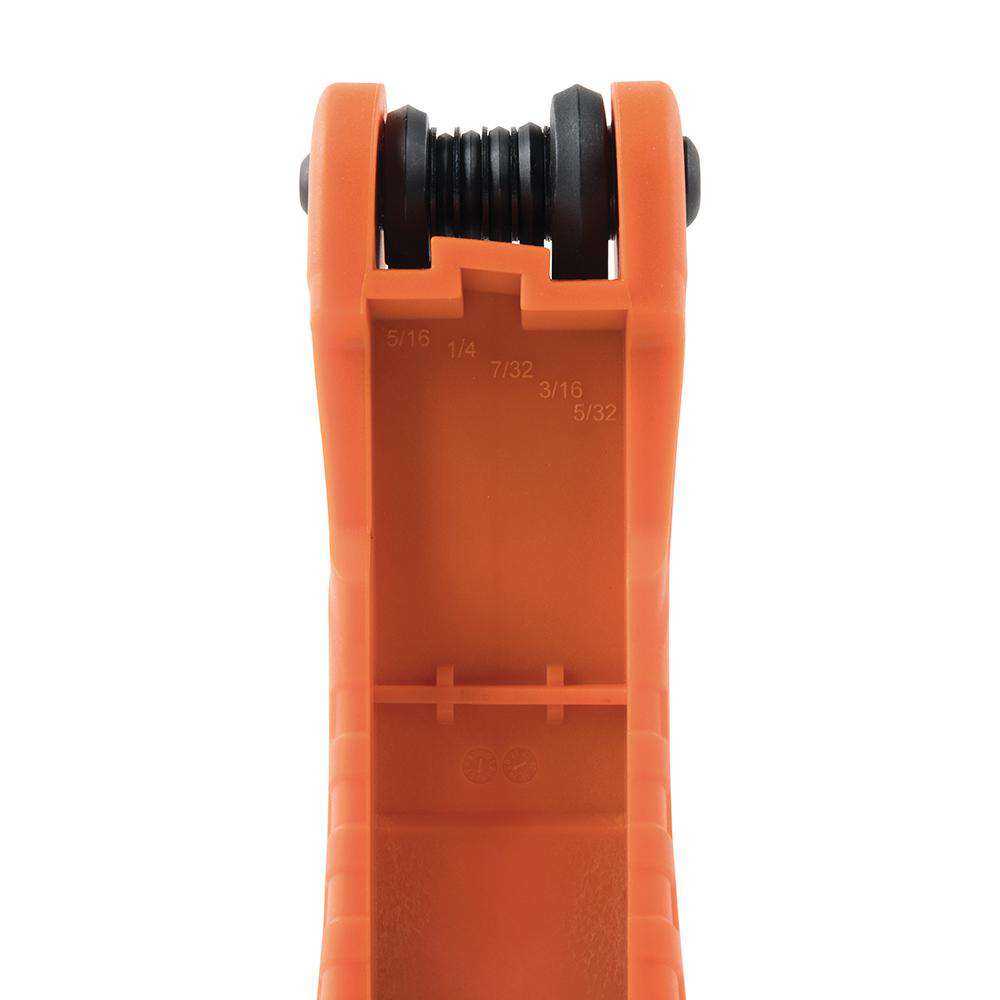 Klein Tools 70550 Pro Folding Hex Key Set, 11 Fractional Inch-Sized Keys - Edmondson Supply