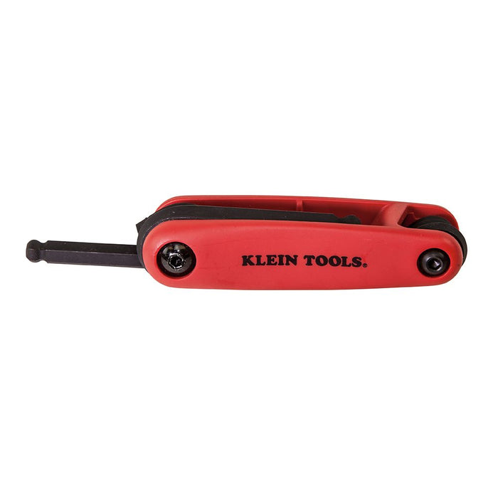 Klein Tools 70572 Grip-It® Ball End Hex Set, 5-Key, Metric Sizes