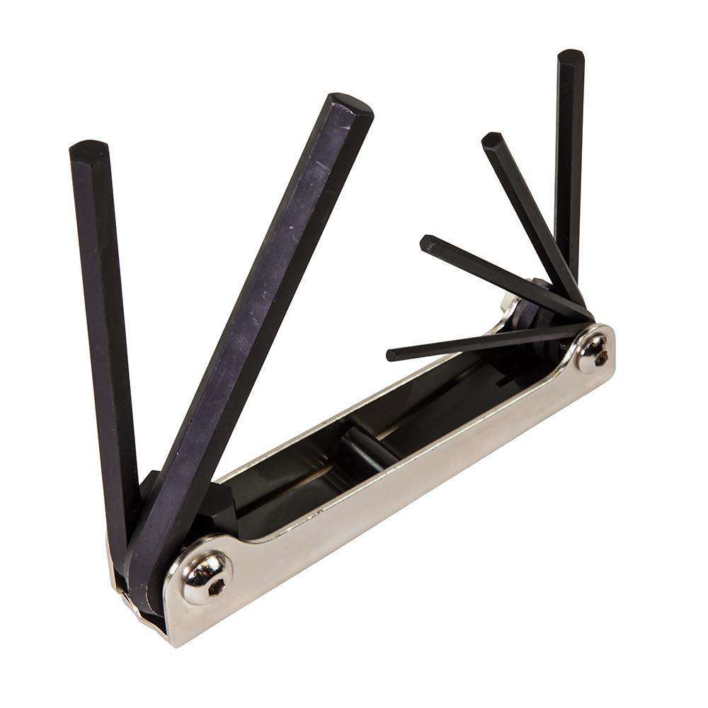 Klein Tools 70580 Folding Hex Key Set, Six-Key, Metric Sizes - Edmondson Supply