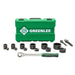 Greenlee 7238SB Slug-Buster® 1/2" - 2" Knockout Kit with Ratchet - Edmondson Supply