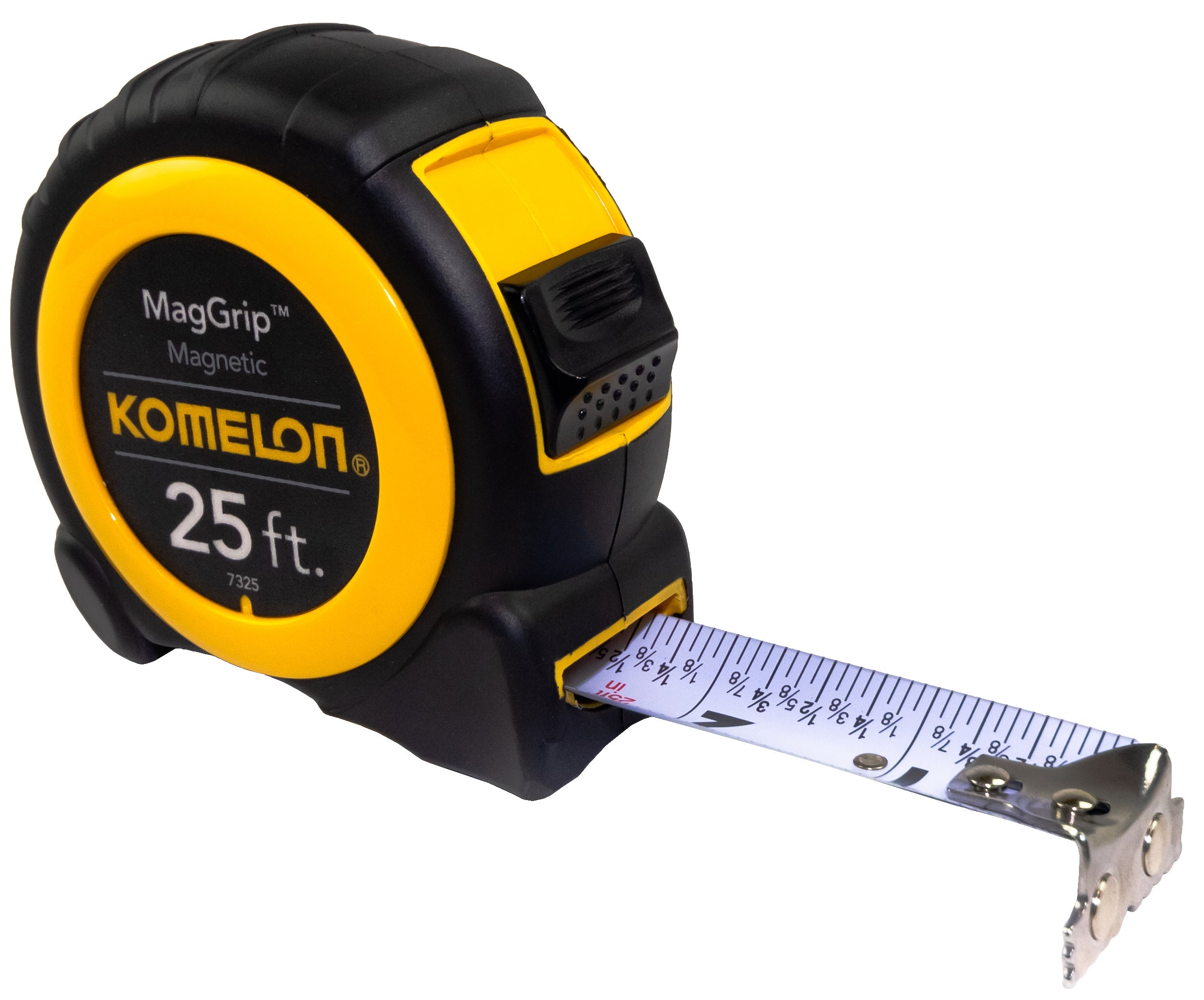 Komelon 7325 25' X 1" MagGrip™ SpeedMark™, Magnetic Tape Measure - Edmondson Supply