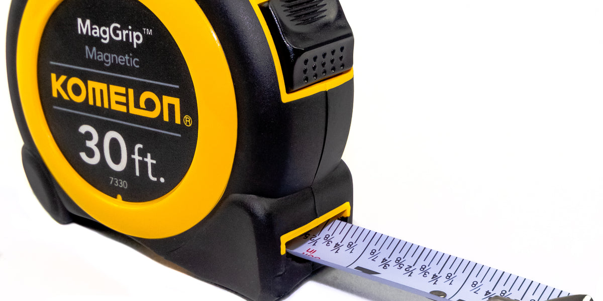 Komelon magnetic shop tape measure