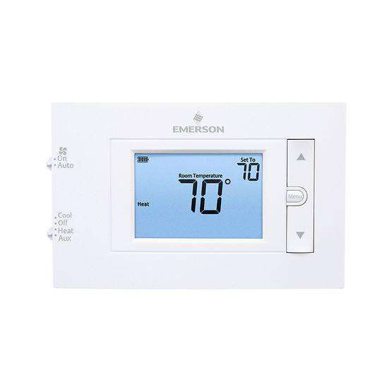 Emerson White-Rodgers 1F83H-21NP 80 Series Non-Programmable Thermostat, 2 Heat - 1 Cool - Edmondson Supply