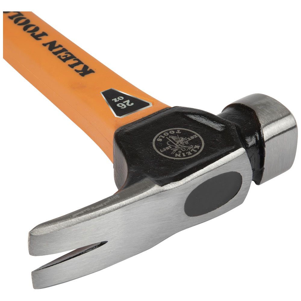 Klein Tools 832-26 Lineman's Claw Milled Hammer - Edmondson Supply
