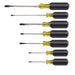 Klein Tools 85076 Screwdriver Set, Slotted and Phillips, 7-Piece - Edmondson Supply