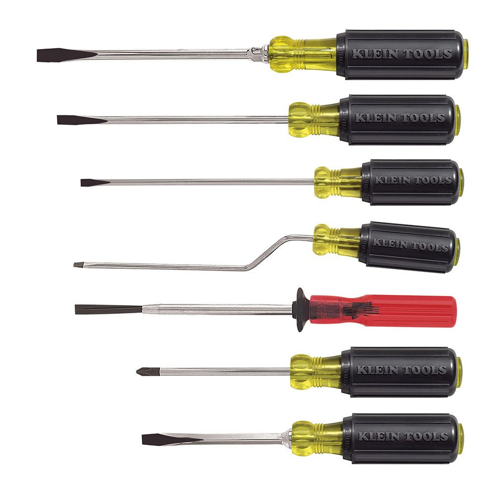Klein Tools 85077 Screwdriver Set, Multi-Application, 7-Piece - Edmondson Supply