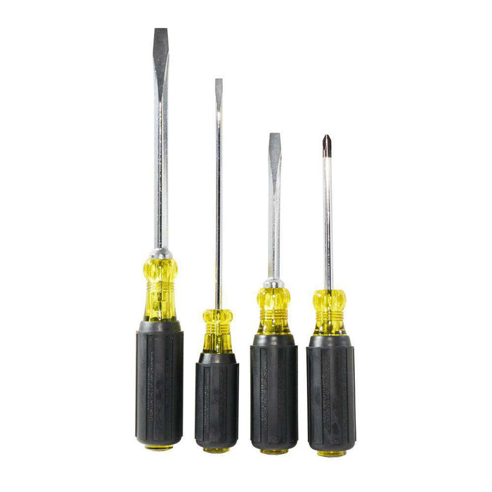 Klein Tools 85105 Screwdriver Set, Slotted and Phillips, 4-Piece - Edmondson Supply