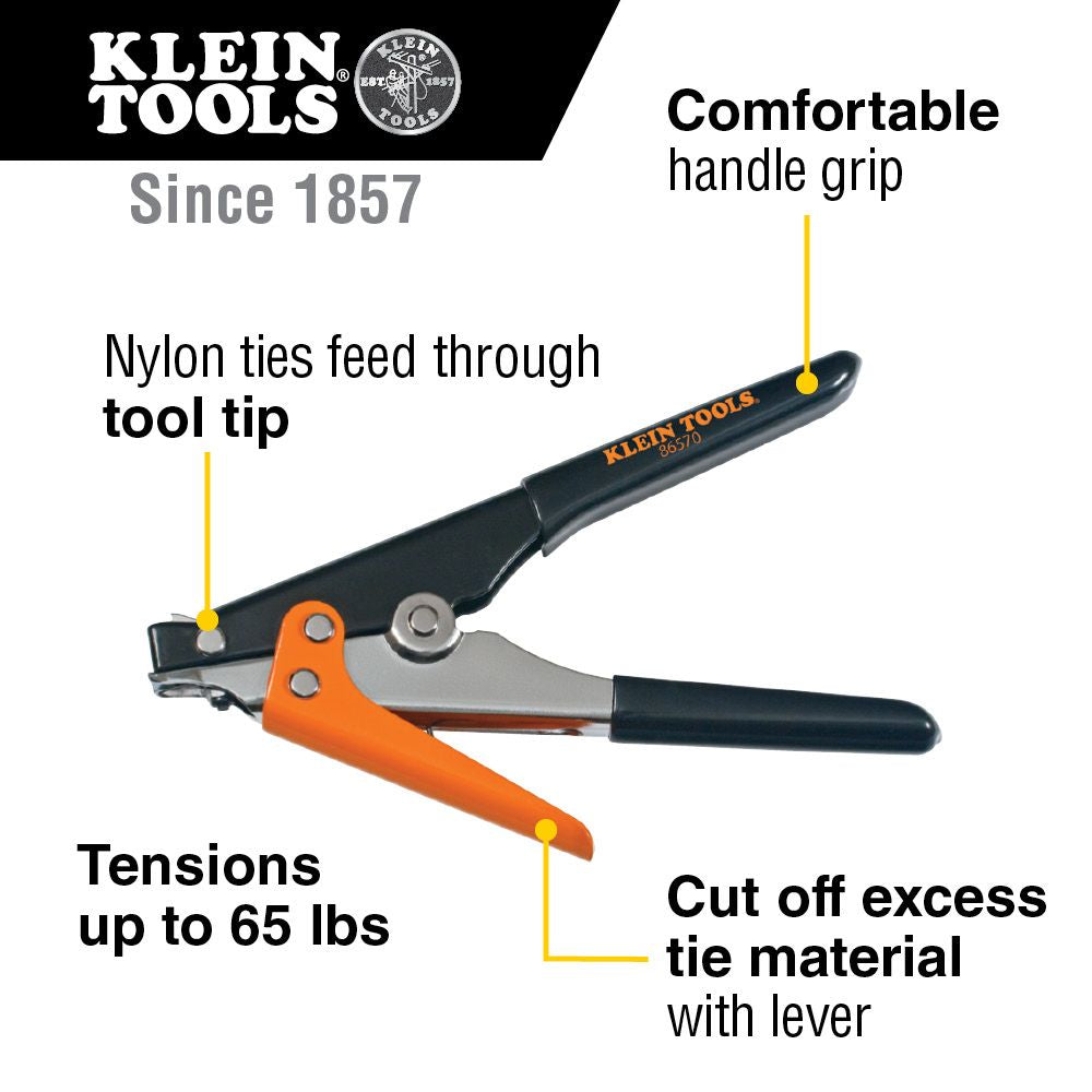 Klein Tools 86570 Nylon Flex Tie Tensioning Tool - Edmondson Supply