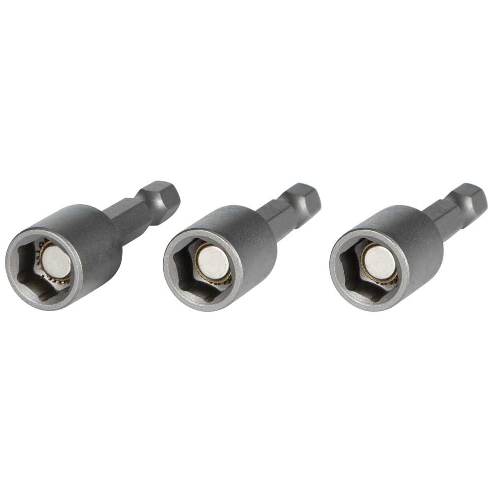 Klein Tools 86602 3/8-Inch Magnetic Hex Drivers, 3-Pack - Edmondson Supply