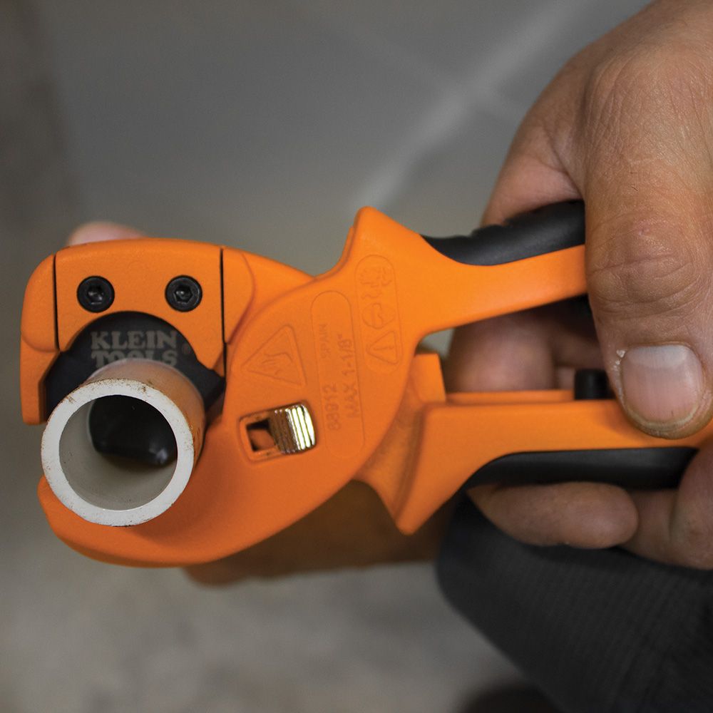 Klein Tools 88912 PVC and Multilayer Tubing Cutter - Edmondson Supply