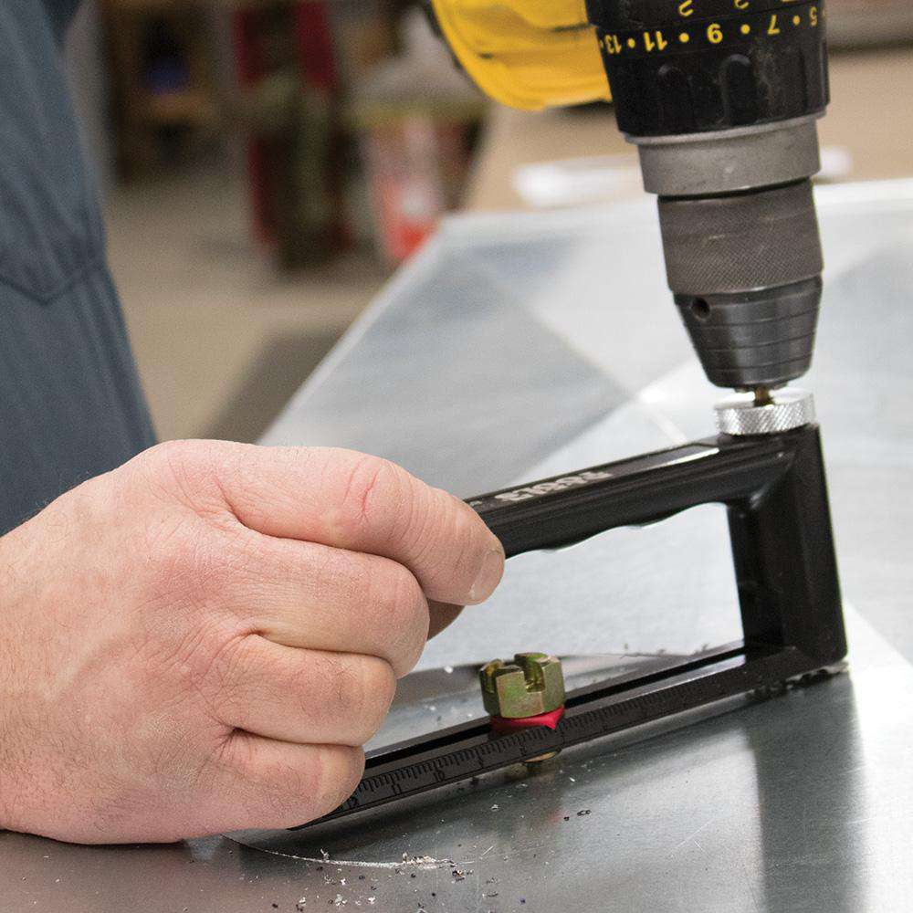 Klein Tools 89552 Hole Cutter for Duct and Sheet Metal, 2 to 12-Inch - Edmondson Supply
