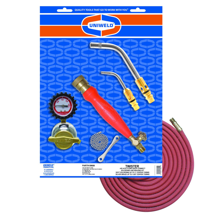 Uniweld 89600 Twister® Air/Acetylene Kit - Edmondson Supply