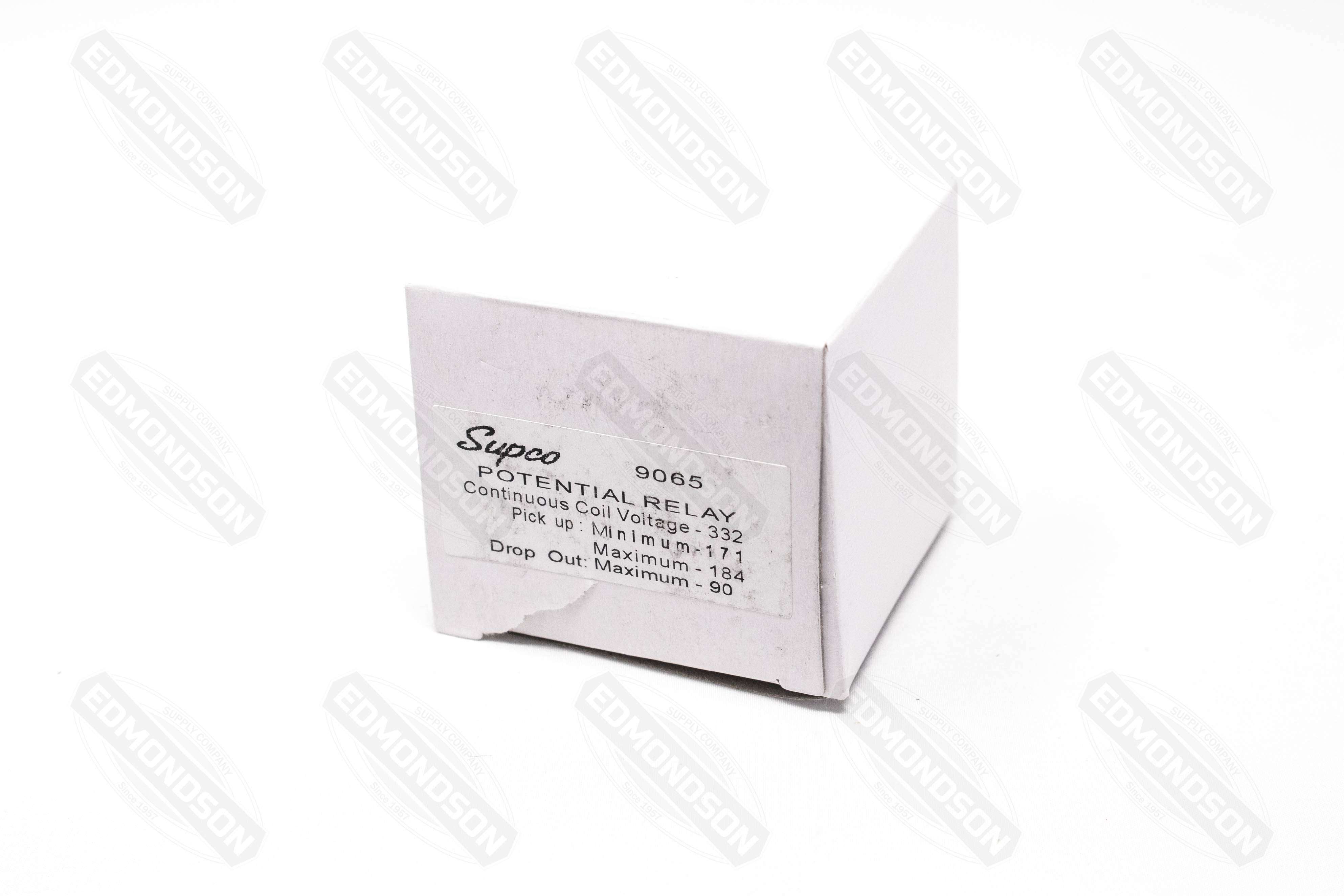 Supco 9065 Potential Relay, 332 Continuous Coil Voltage - Edmondson Supply
