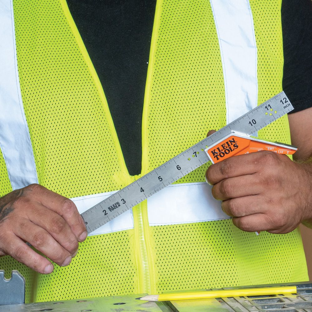 Klein Tools 935CSEL Electrician's Combination Square, 12-Inch - Edmondson Supply