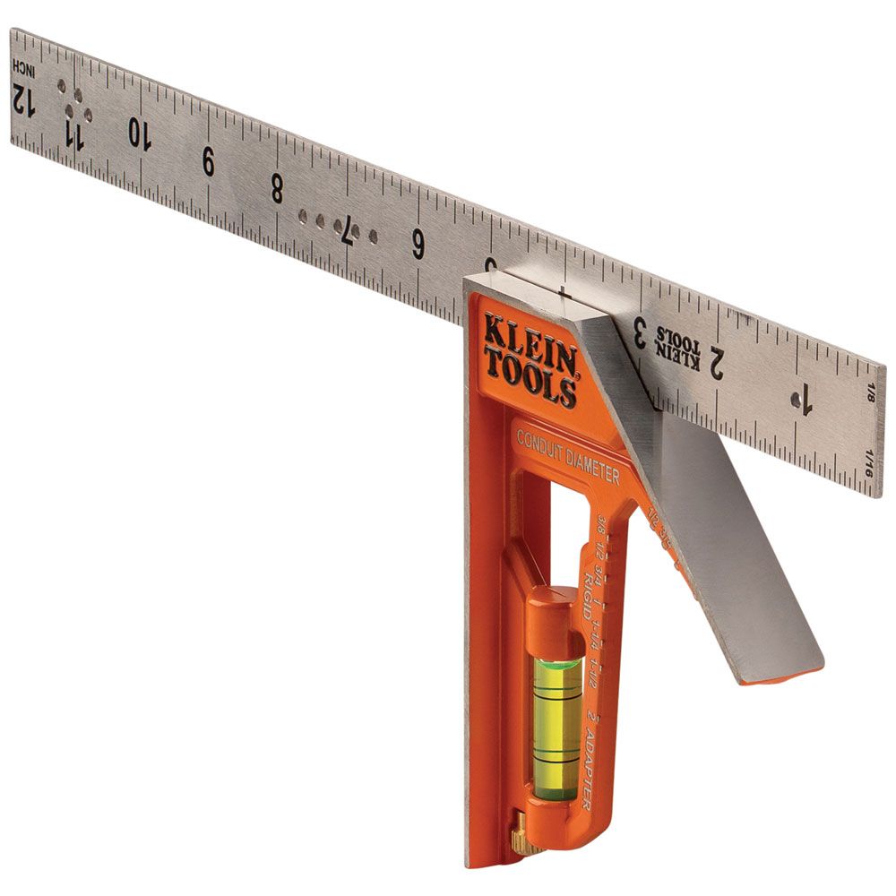 Klein Tools 935CSEL Electrician's Combination Square, 12-Inch - Edmondson Supply