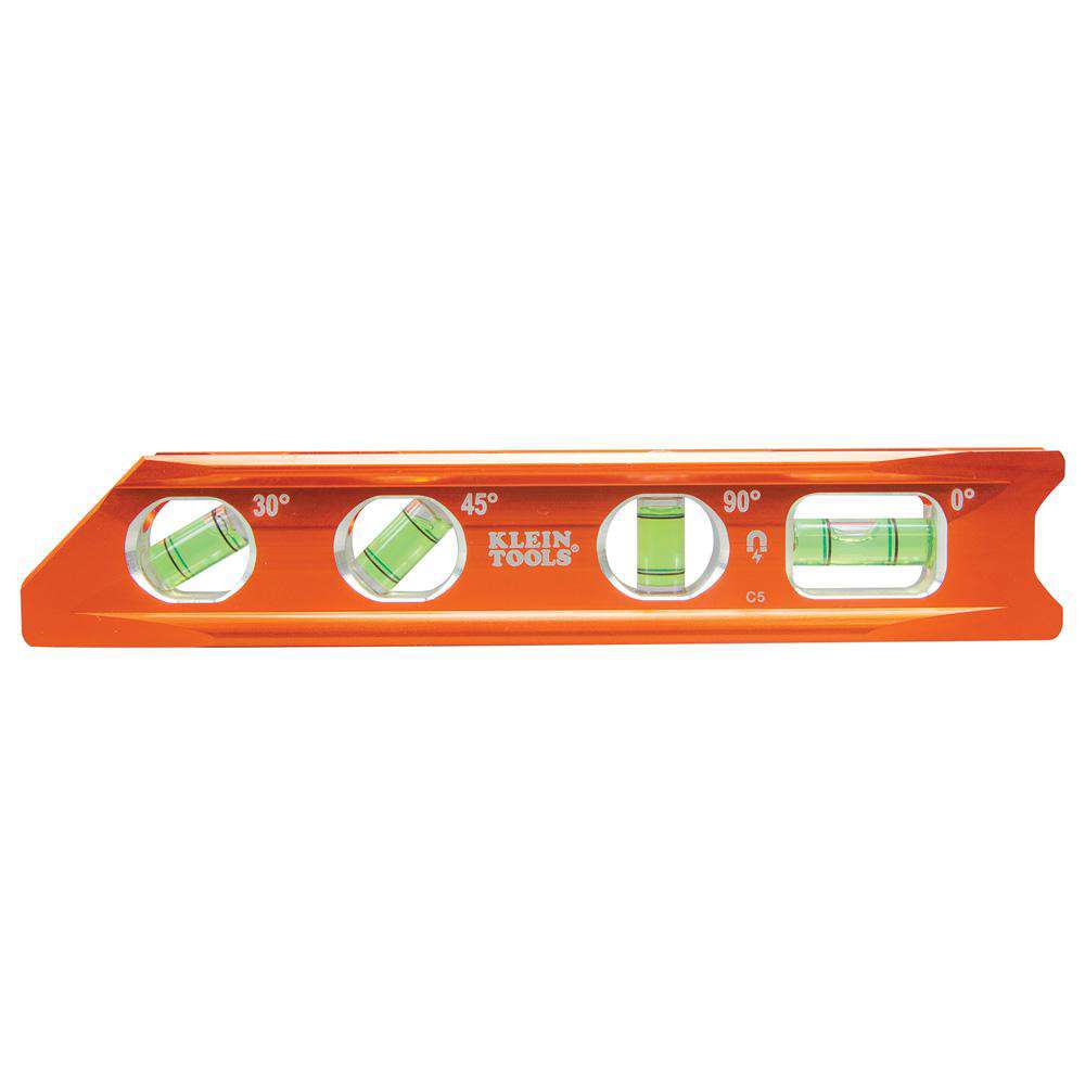 Klein Tools 935RB Torpedo Billet Level, Rare Earth Magnet - Edmondson Supply
