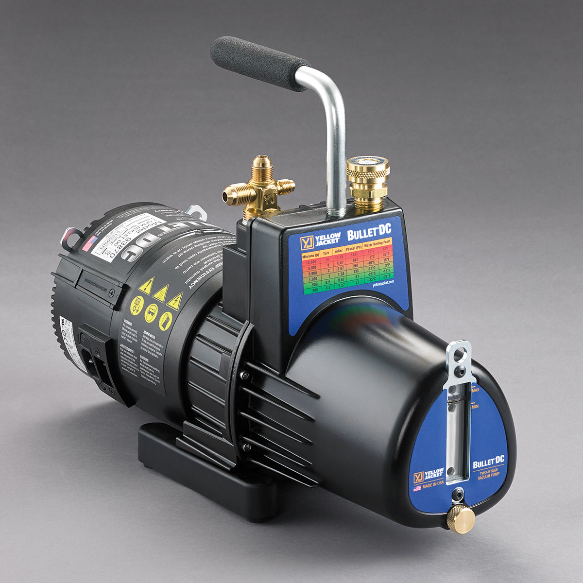 Yellow Jacket 93870 BULLET®DC 7 CFM Vacuum Pump - Edmondson Supply