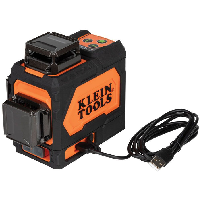 Klein Tools 93PLL Rechargeable Self-Leveling Green Planar Laser Level