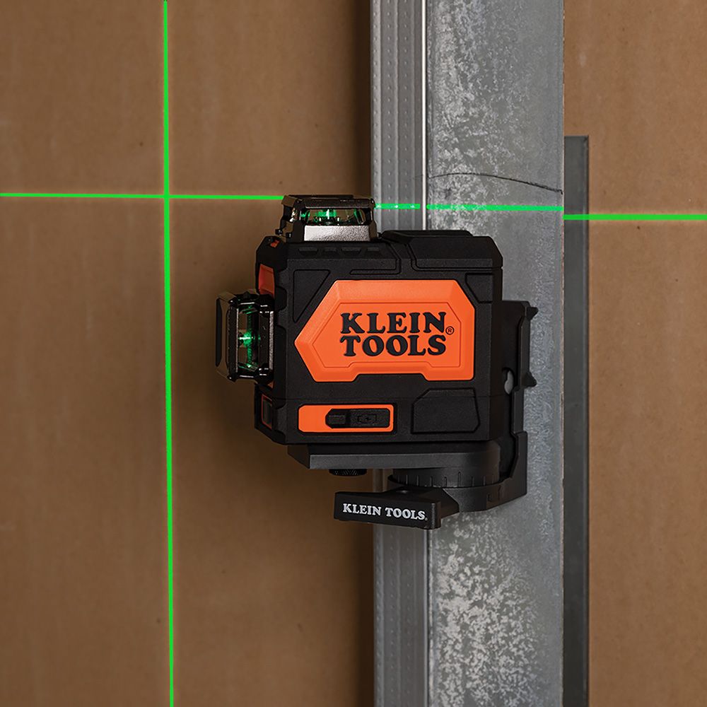 Klein Tools 93PLL Rechargeable Self-Leveling Green Planar Laser Level - Edmondson Supply