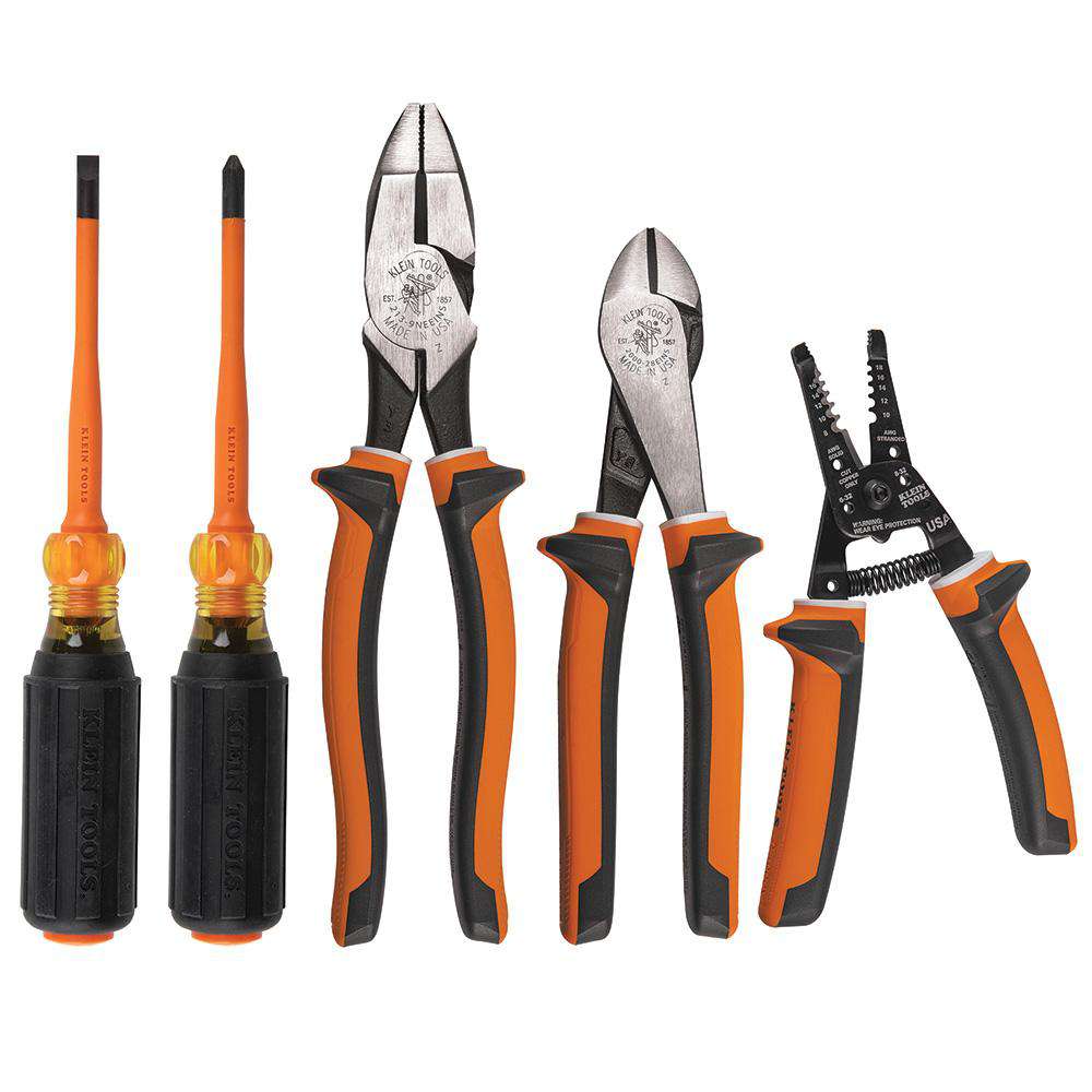 Klein Tools 94130 1000V Insulated Tool Kit, 5-Piece - Edmondson Supply