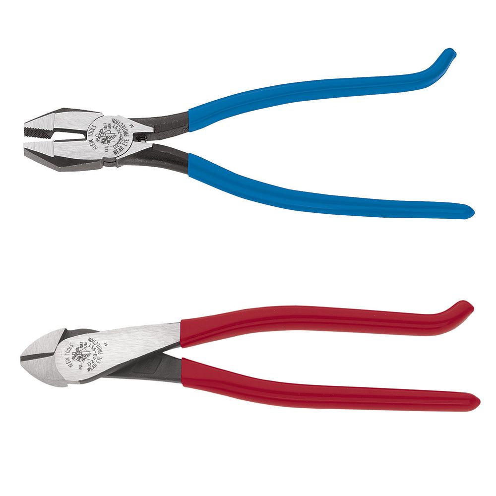 Klein Tools 94508 Ironworker's Pliers 2-Piece Kit - Edmondson Supply