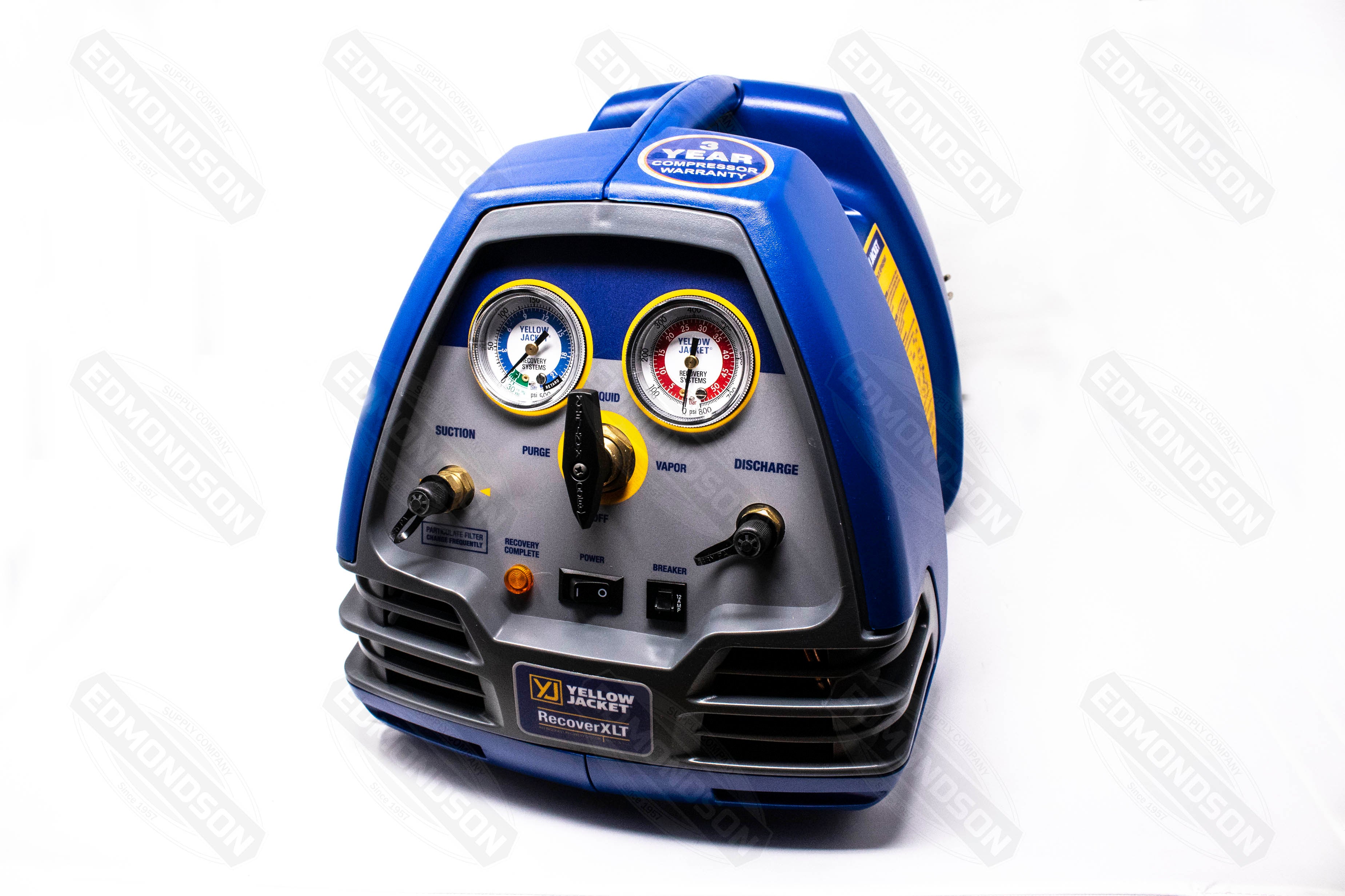 Yellow Jacket 95760 RecoverXLT Refrigerant Recovery System, 115V/60 Hz - Edmondson Supply