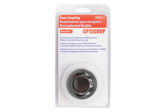 Reed Mfg CP15COUP Hose Coupling with Magnetic Connection for Pump Stick Hoses - Edmondson Supply
