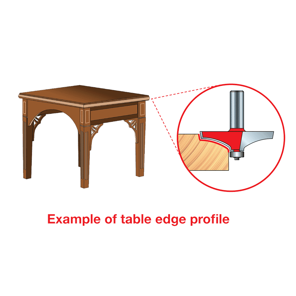 Freud 99-450 2‑1/2" Table Edge & Handrail Bit - Edmondson Supply