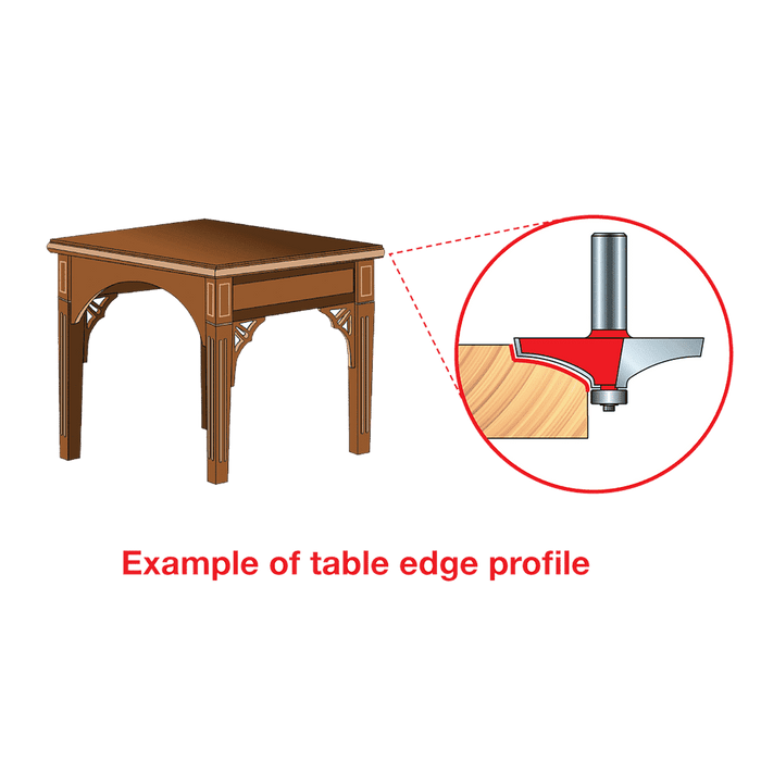 Freud 99-450 2‑1/2" Table Edge & Handrail Bit - Edmondson Supply
