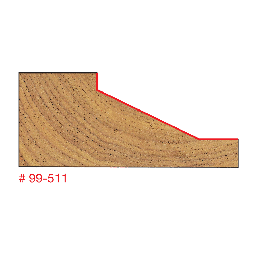 Freud 99-511 2‑3/4" Raised Panel Bit - Edmondson Supply